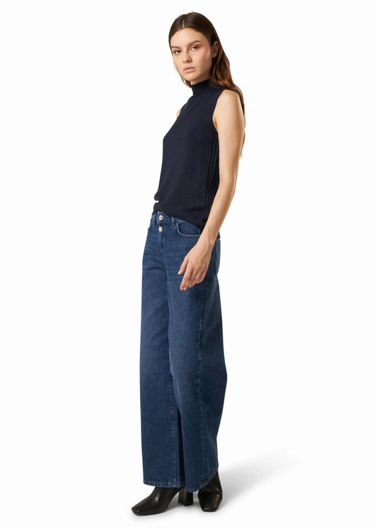 WIDE FIT - Baggy jeans - blue