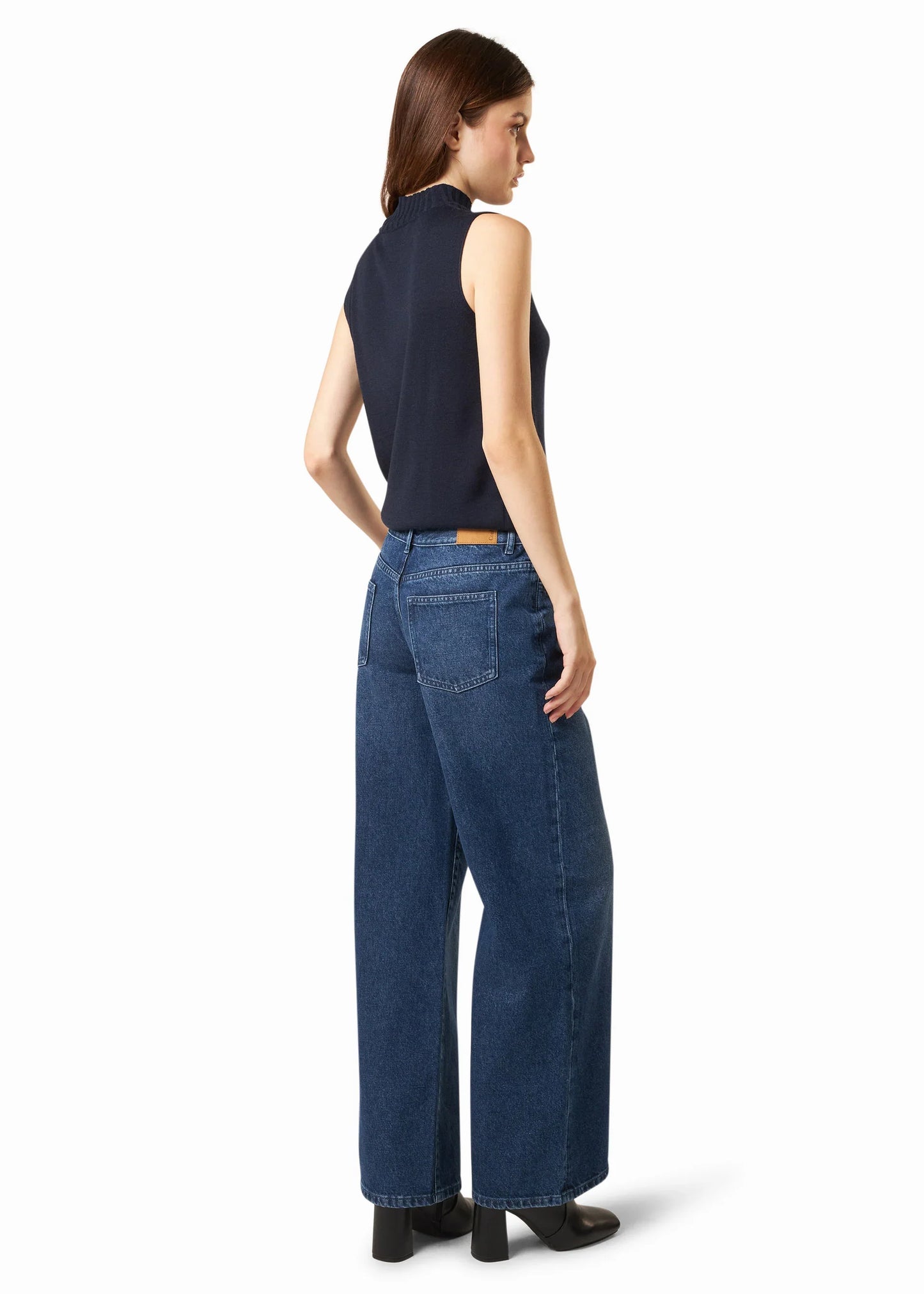 WIDE FIT - Baggy jeans - blue