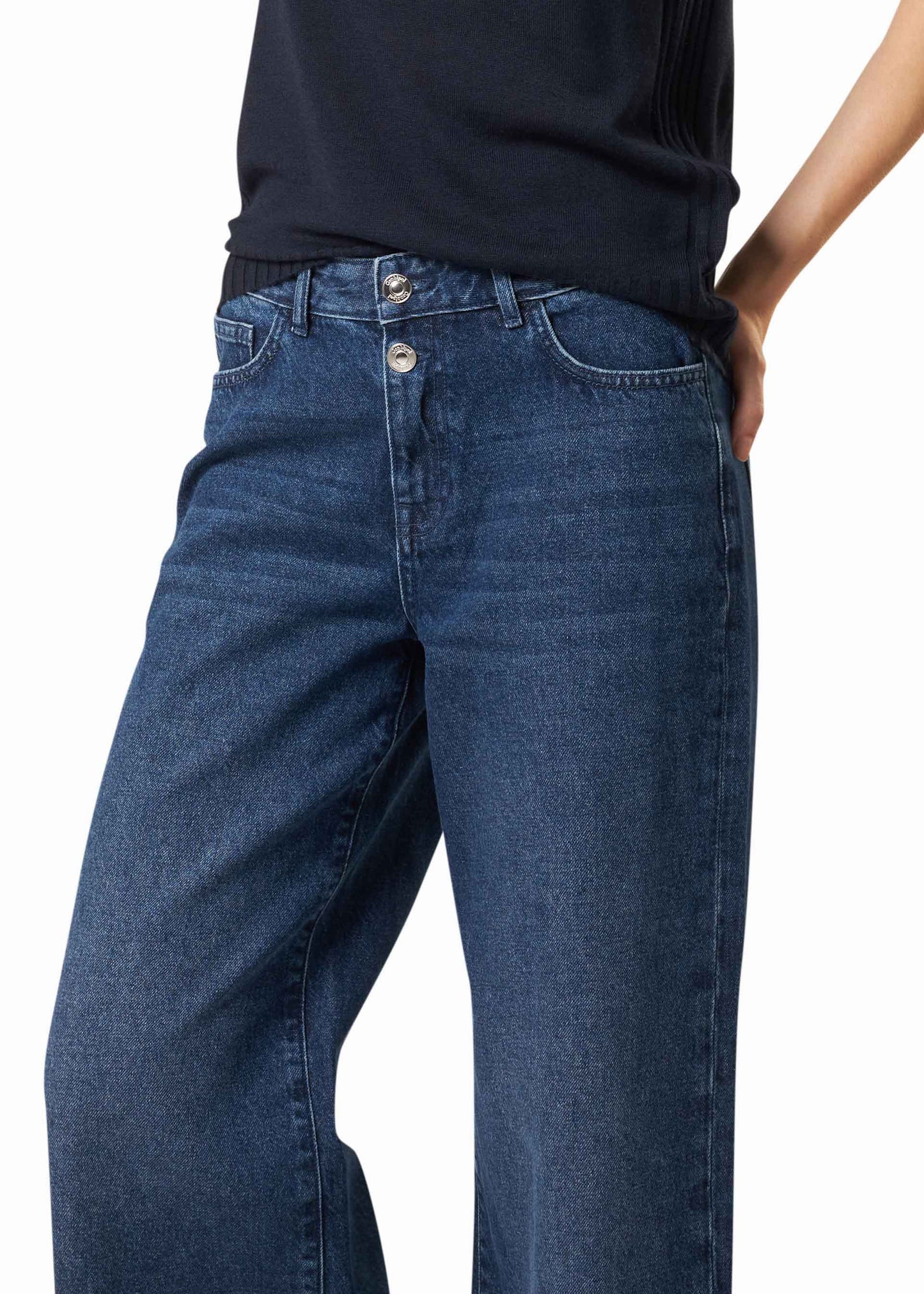 WIDE FIT - Baggy jeans - blue