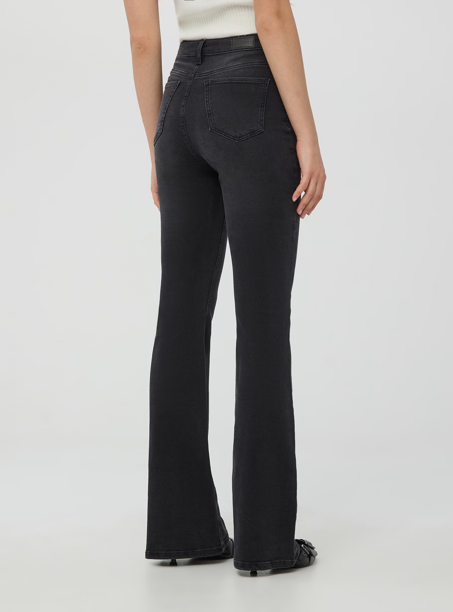 Flare Jeans Denim Black