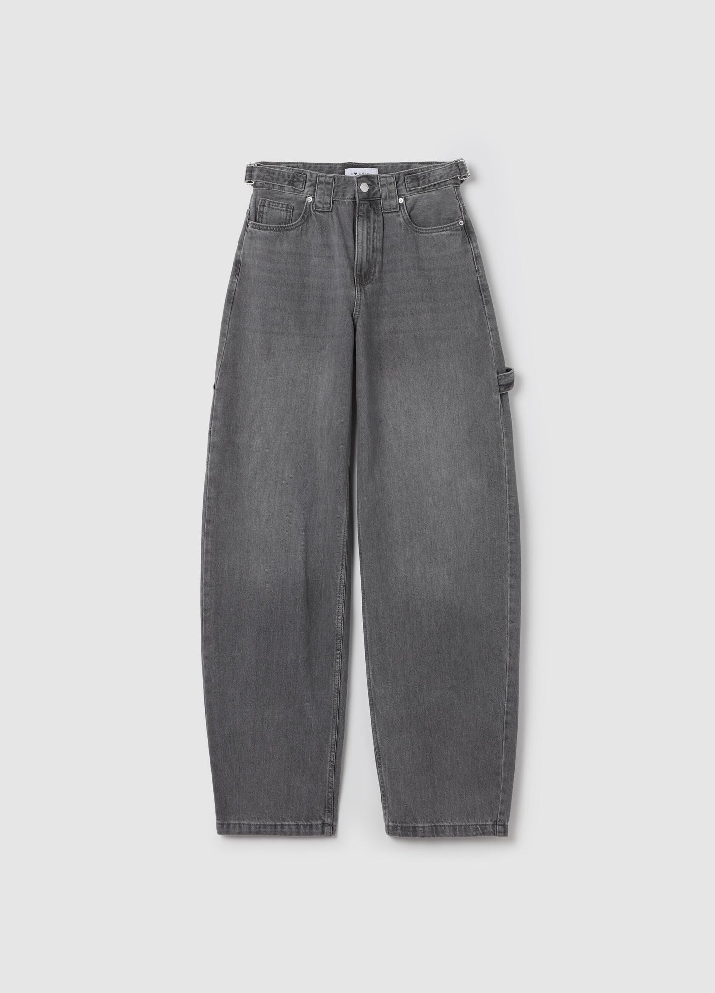 Balloon-fit skater jeans Grey